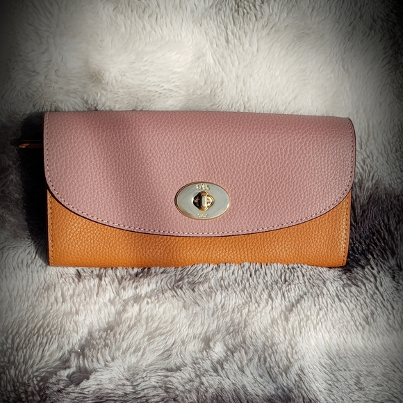 Slim Colorblock Envelope Wallet - Picture 3 of 7